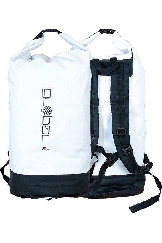 Global 60L Drybag - White