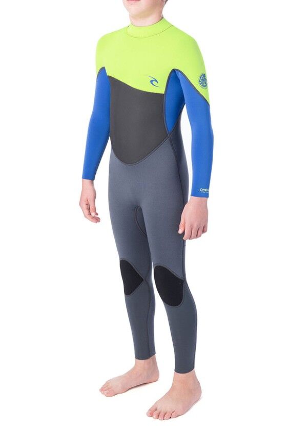 Ripcurl-Junior-Omega-53-bzip-wetsuit-lime