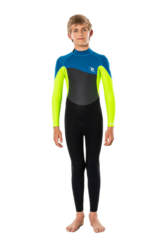 ripcurl jnr omega 53gb wetsuit junior neon lime